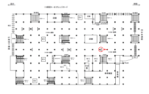 JR／池袋駅／48通路／№33駅看板・駅広告、位置図