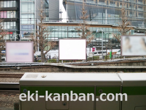 JR／原宿駅／内回り線側／№13駅看板・駅広告、写真1