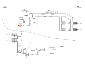 JR／鶯谷駅／本屋口／№23駅看板・駅広告、位置図