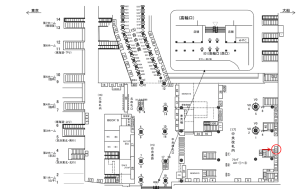 JR／品川駅／中央改札内／№13駅看板・駅広告、位置図