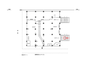 JR／浜松町駅／北口／№25駅看板・駅広告、位置図