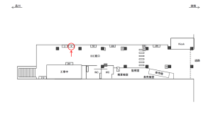 JR／駒込駅／東口／№4駅看板・駅広告、位置図