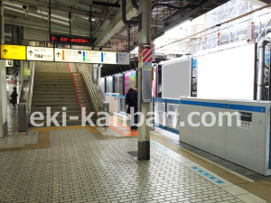 JR／上野駅／北行線側／№52駅看板・駅広告、写真1