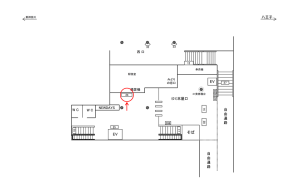 JR／鴨居駅／本屋口／№24駅看板・駅広告、位置図