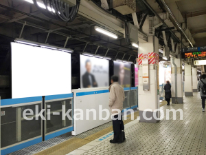 JR／上野駅／北行線側／№46駅看板・駅広告、写真1