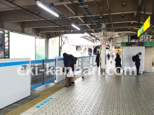 JR／上野駅／北行線側／№83駅看板・駅広告、写真1