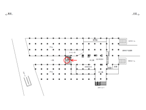 JR／上野駅／不忍口／№62駅看板・駅広告、位置図