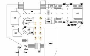 京成　上野駅／上野ステーションビジョン駅デジタルサイネージ・駅広告、位置図