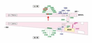 京成　柴又駅／／№2203駅看板・駅広告、位置図