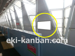 つくばエクスプレス／守谷駅／下り線側／№5駅看板・駅広告、写真2