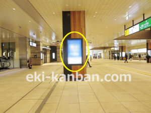 JR／千葉駅／3Ｆ本屋改札外／№6駅看板・駅広告、写真3