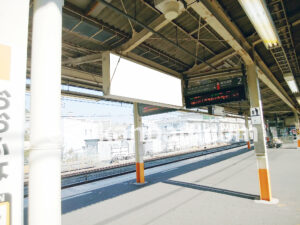 JR／大船駅／第1ホーム／№1駅看板・駅広告、写真1