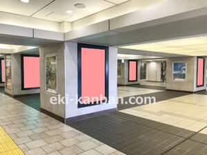 JR／吉祥寺駅／J・ADビジョン 吉祥寺駅南北自由通路 5週間№5駅デジタルサイネージ・駅広告、写真2