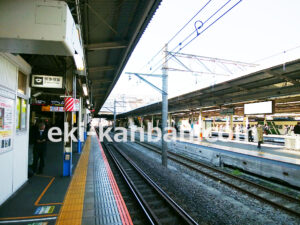 JR／大船駅／第2ホーム／№3駅看板・駅広告、写真1