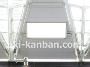 つくばエクスプレス／守谷駅／下り線側／№1駅看板・駅広告、写真2