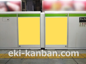 JR／秋葉原駅／ホームドアシート 山手線駅臨時広告・駅広告、写真2