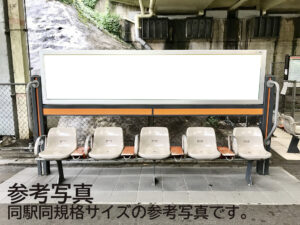 JR／西国分寺駅／上りホーム№B01№01駅看板・駅広告、写真2