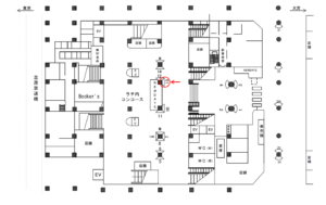 JR／赤羽駅／南口コンコース／№13駅看板・駅広告、位置図