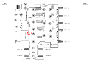 JR／新宿駅／南口／№112駅看板・駅広告、位置図