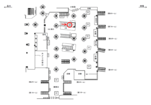 JR／新宿駅／ホーム階段／№38駅看板・駅広告、位置図