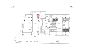 JR/西荻窪駅/本屋口/№102駅看板・駅広告、位置図