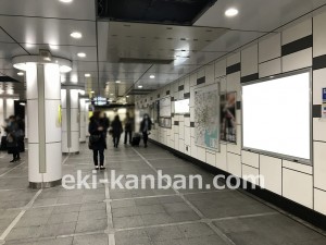 東京メトロ/茅場町駅/日比谷線/№9駅看板・駅広告、写真