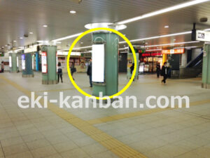 北通路改札№67