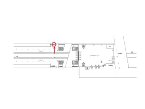 東武　新鎌ヶ谷駅／／№512駅看板・駅広告、位置図