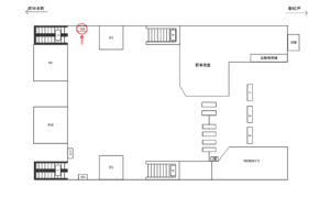 JR／東浦和駅／本屋口／№102駅看板・駅広告、位置図