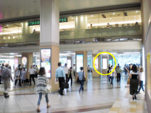 JR／川崎駅／東口1階／№121駅看板・駅広告、写真1