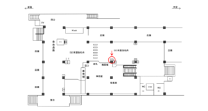 JR／戸田公園駅／本屋改札内／№14駅看板・駅広告、位置図