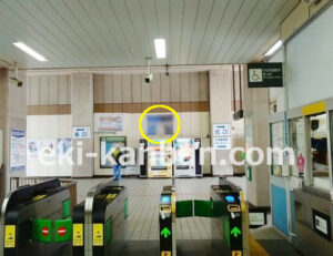 JR／市川塩浜駅／本屋改札外／№1駅看板・駅広告、写真2