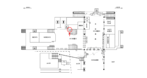 JR/町田駅/本屋口/№5駅看板・駅広告、位置図