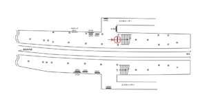 京急／三崎口駅／／№21002駅看板・駅広告、位置図