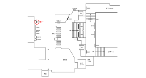 京急／汐入駅／／№23012駅看板・駅広告、位置図