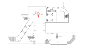 京急／横須賀中央駅／／№23004駅看板・駅広告、位置図