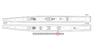 京急／堀ノ内駅／／№42008駅看板・駅広告、位置図