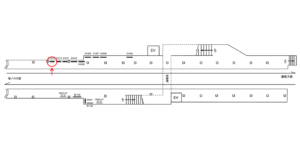 京急／京急大津駅／／№31013駅看板・駅広告、位置図