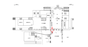 JR／町田駅／本屋口／№77駅看板・駅広告、位置図