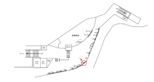 京急／浦賀駅／／№43006駅看板・駅広告、位置図