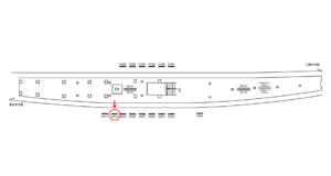 京急／京急長沢駅／／№32010駅看板・駅広告、位置図