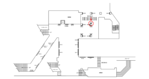 京急／横須賀中央駅／／№23005駅看板・駅広告、位置図