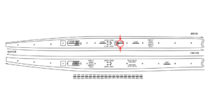 京急／堀ノ内駅／／№21003駅看板・駅広告、位置図