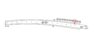 京急／浦賀駅／／№41105駅看板・駅広告、位置図
