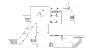 京急／横須賀中央駅／／№23001駅看板・駅広告、位置図