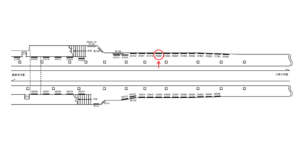 京急／汐入駅／／№21009駅看板・駅広告、位置図