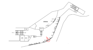 京急／浦賀駅／／№43007駅看板・駅広告、位置図