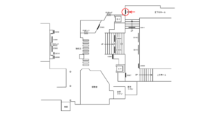 京急／汐入駅／／№23006駅看板・駅広告、位置図
