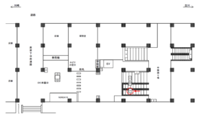 JR／武蔵新城駅／本屋口／№12駅看板・駅広告、位置図