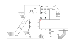 京急／横須賀中央駅／／№23020駅看板・駅広告、位置図